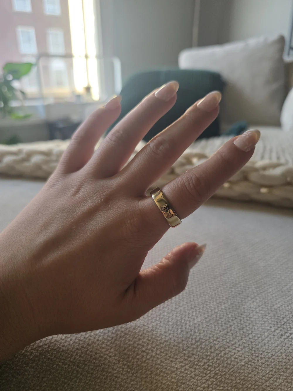 Oura Gold Smart Ring Size 10 In Box